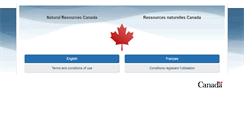 Desktop Screenshot of nrcan.gc.ca